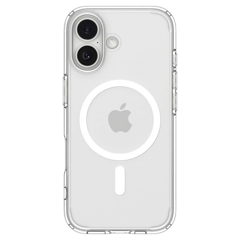 Spigen Ultra Hybrid Mag MagSafe ACS10380 vāciņš Apple iPhone 17, Clear/White