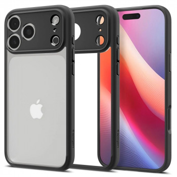 Spigen Ultra Hybrid Spigen vāciņš Apple iPhone 17 Pro Max, matēti melns