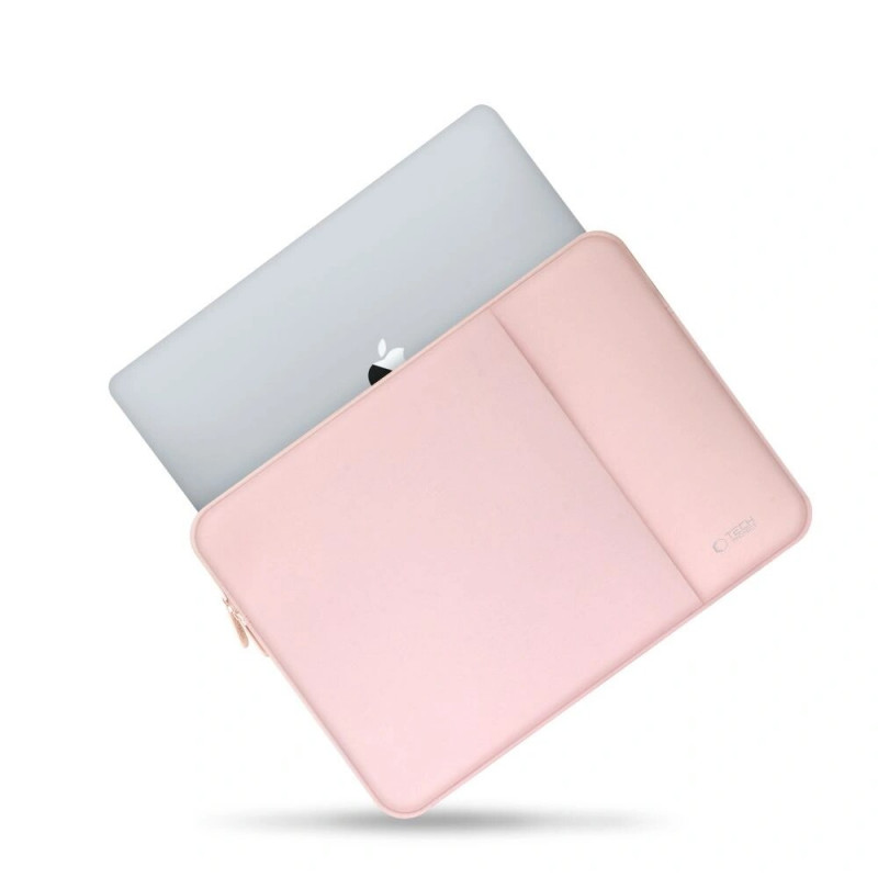 Tech-Protect Neoprene portatīvā datora maciņš 13", Dusty Rose (rozā)