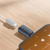 Tech-Protect UltraBoost USB-C uz Lightning audio adapteris, pelēks