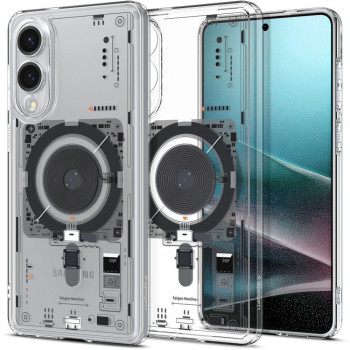 Spigen Ultra Hybrid Mag MagSafe ACS09416 vāciņš Samsung Galaxy S25 Edge, Neo One, caurspīdīgs