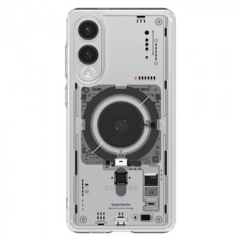 Spigen Ultra Hybrid Mag MagSafe ACS09416 vāciņš Samsung Galaxy S25 Edge, Neo One, caurspīdīgs