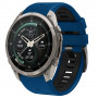 Tech-Protect Iconband Pro THP6047 pulksteņa siksniņa Garmin Fenix 5X / 5X Plus / 6X / 6X Pro / 7X / 8 / 8 Pro / 9 / 9 Pro (47 mm), tumši zila / melna