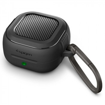 Spigen Rugged Armor korpuss Samsung Galaxy Buds 4 / 4 Pro austiņām, Matte Black
