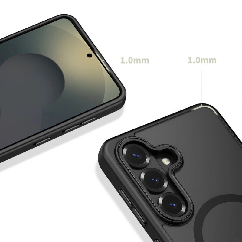 Tech-Protect MagCam MagSafe vāciņš Samsung Galaxy S26+, matēti melns