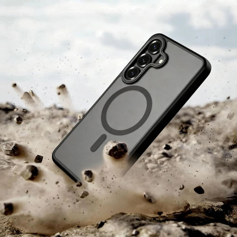 Tech-Protect MagCam MagSafe vāciņš Samsung Galaxy S26+, matēti melns