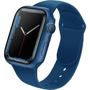 UNIQ Legion Case for Apple Watch Series 7/8/9 45 mm, zils