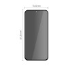 Tech-Protect Glass SPY+ privātuma rūdītais stikls Samsung Galaxy A27 5G (2 gab.)