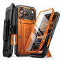 Supcase Unicorn Beetle Pro korpuss Apple iPhone 17 Pro Max, koraļu krāsā