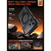 Supcase Unicorn Beetle Grip Mag MagSafe vāciņš Apple iPhone 17 Pro Max, melns