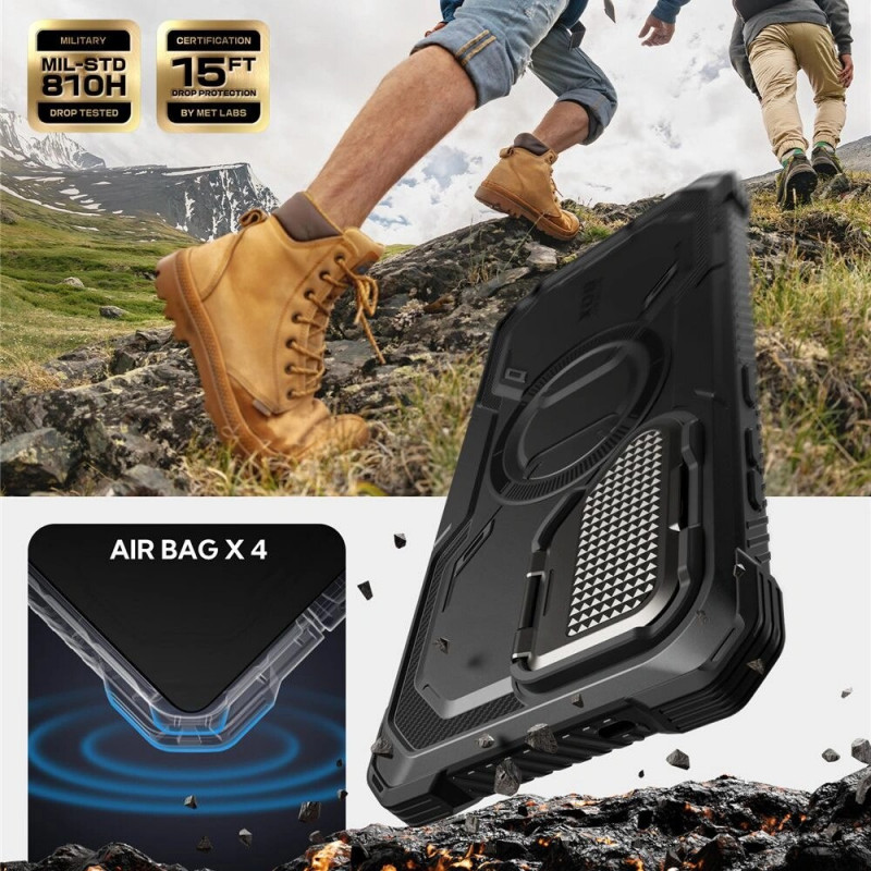 Supcase IBLSN ArmorBox Mag MagSafe vāciņš Samsung Galaxy S25 Ultra, melns