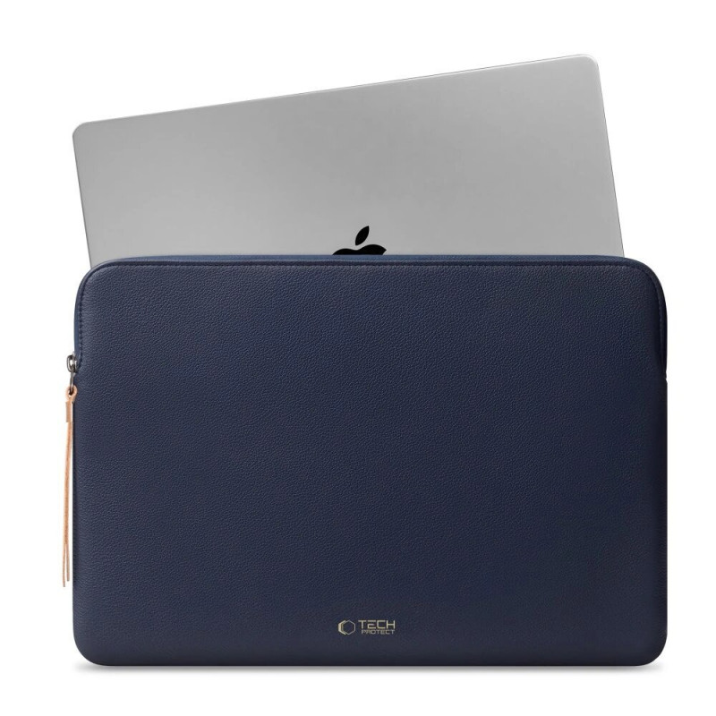 Tech-Protect Fleece Tech-Protect klēpjdatora futrālis 15-16", Navy Blue