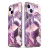 Supcase Cosmo Case Apple iPhone 14 Plus / 15 Plus, Marble Purple