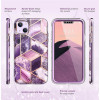 Supcase Cosmo Case Apple iPhone 14 Plus / 15 Plus, Marble Purple