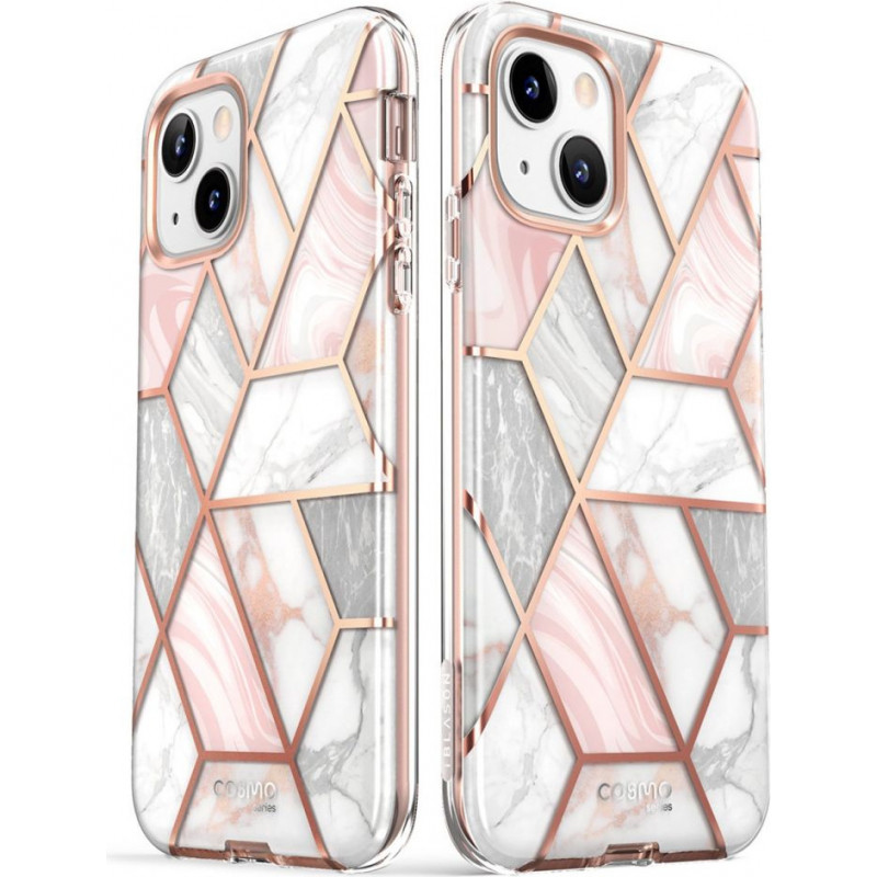 Supcase Cosmo Case Apple iPhone 14 Plus / 15 Plus, Pink Marble