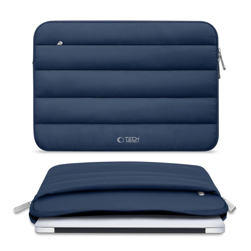 Tech-Protect Fluffy klēpjdatora maciņš 15-16", Navy Blue