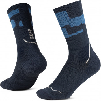 Buff Merino MW Crew MWC2 zeķes, Night Blue, L