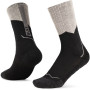 Buff Merino MW Crew zeķes MWC1, melnā krāsā, L