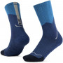 Buff Merino MW Crew zeķes MWC1, zilā krāsā, L