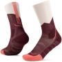 Buff Merino MW Crew Socks MWC1 zeķes, Wine, L