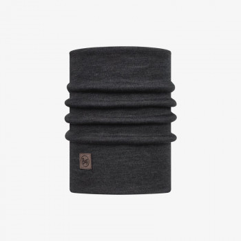 Buff Merino Heavyweight daudzfunkcionāls kakla sildītājs, vienkrāsains pelēks