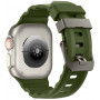 Tech-Protect Motion Apple Watch 8 / 9 / 10 / 11 / 12 / SE / Ultra 44/45/46/49 mm siksniņa, Tactical Green