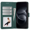 Tech-Protect Wallet viedtālruņa maciņš Xiaomi Redmi Note 17 Pro 5G, zaļš