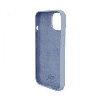 Puro ICON Antimicrobial Cover Apple iPhone 14 Plus / 15 Plus, Sierra Blue