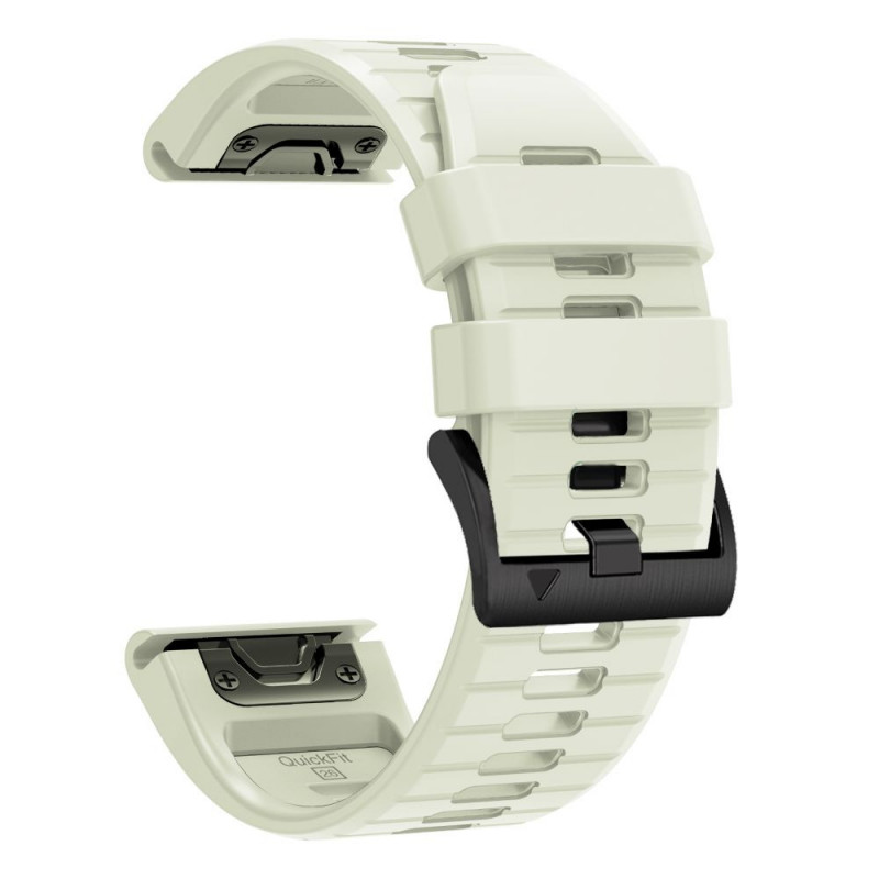 Tech-Protect silikona pulksteņa siksna Garmin Fenix 5 / 6 / 6 Pro / 7 / 8 / 8 Pro / E / 9 / 9 Pro 47 mm, Stone Grey