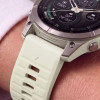 Tech-Protect silikona pulksteņa siksna Garmin Fenix 5 / 6 / 6 Pro / 7 / 8 / 8 Pro / E / 9 / 9 Pro 47 mm, Stone Grey