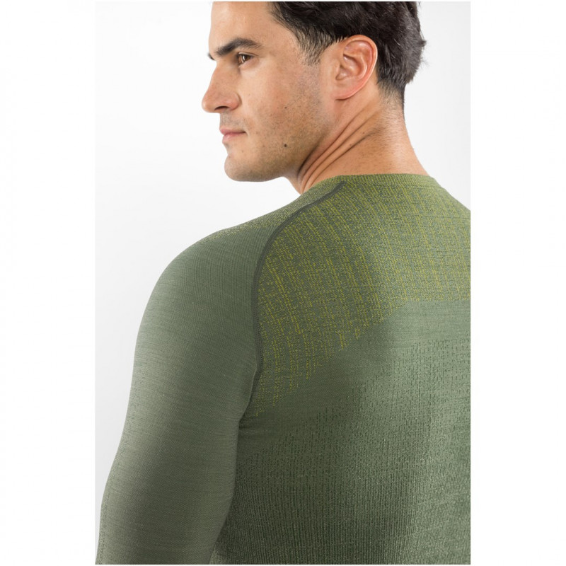 Viking Altis Man Set vīriešu merino apakšslāņa komplekts, tumši zaļš, M