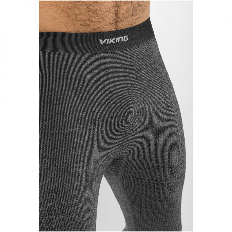 Viking Altis Man Set vīriešu merino apakšslāņa komplekts, melns, M