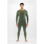 Viking Altis Man Set vīriešu merino apakšslāņa komplekts, tumši zaļš, XL