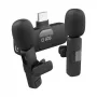 SBS Lavalier mikrofonu komplekts ar USB-C uztvērēju (2 gab.), melns