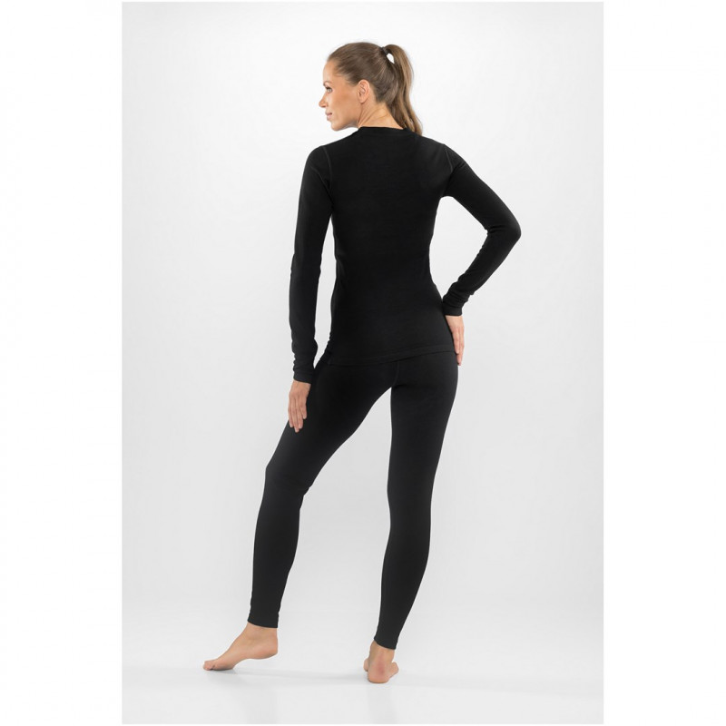 Viking Meriboo Lady Set Merino sieviešu apakšslāņa komplekts, melns, L