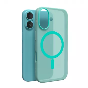 Puro Daylight MagSafe silikona vāciņš iPhone 16, zaļš (Puro)