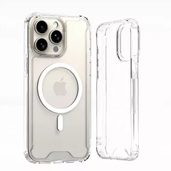 Hurtel Clear Corner Case MagSafe Apple iPhone 16 Plus, caurspīdīgs