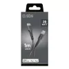 SBS TECABLELIGTC1K USB-C uz Lightning kabelis, 1 m, melns