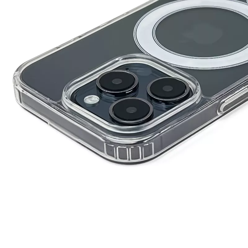 Hurtel MagSafe Compatible Clear Corner Case for iPhone Air, caurspīdīgs