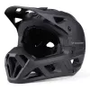 Wozinsky HT-58L pilna sejas velosipēda ķivere ar noņemamu vizieri, 60-62 cm, melna