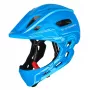 Wozinsky HT-27N bērnu velosipēda ķivere ar USB aizmugurējo gaismu, izmērs S (52-56 cm), zila
