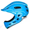 Wozinsky HT-27N bērnu velosipēda ķivere ar USB aizmugurējo gaismu, izmērs S (52-56 cm), zila