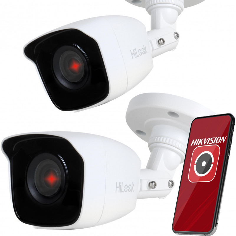 HiLook by Hikvision IPCAM-B2 2MP IP cilindriskā kamera, 2.8 mm