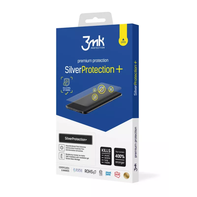 3MK Silver Protect+ pretmikrobu aizsargplēve Google Pixel 6a ekrānam