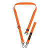 Tech-Protect C6S Rope Crossbody telefona siksnītis, Cosmic Orange