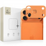 Tech-Protect Camalloy Fit+ kameras aizsargs Apple iPhone 17 Pro, Cosmic Orange
