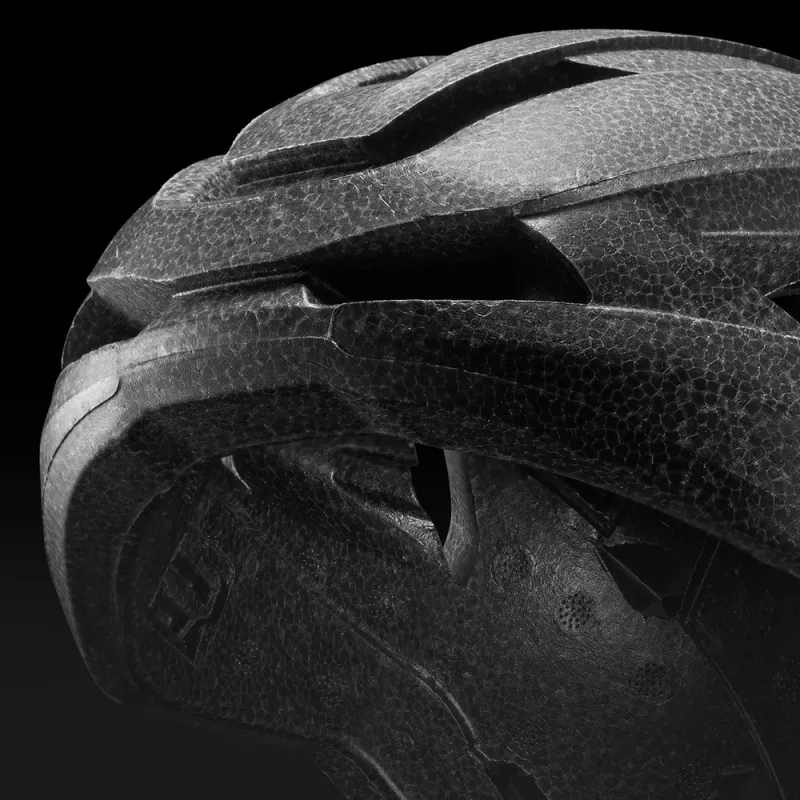 Rockbros LK-15 velosipēda ķivere ar oglekļa šķiedru, izmērs L (58-62cm), hameleona zilā krāsā