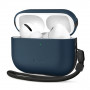 Tech-Protect NaturalFit vāciņš Apple AirPods Pro 3 austiņu uzlādes futrālim, Navy Blue