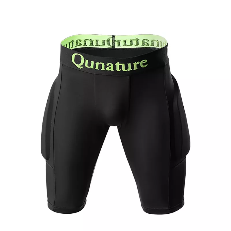 Qunature Ski Basic gurnu aizsargi M izmērs, melni, slēpošanai, snovbordam un skrituļslidām