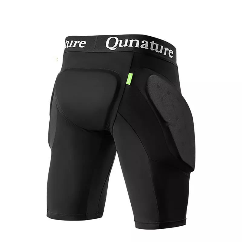 Qunature Ski Basic gurnu aizsargi M izmērs, melni, slēpošanai, snovbordam un skrituļslidām